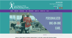 Desktop Screenshot of laurastevens-physicaltherapy.com