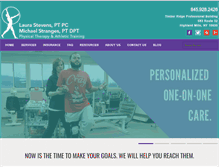 Tablet Screenshot of laurastevens-physicaltherapy.com